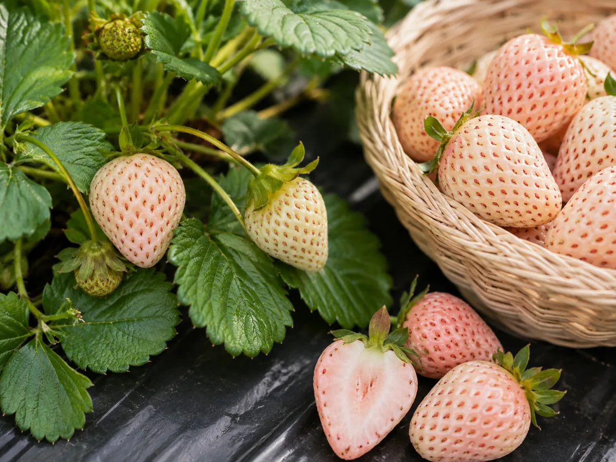 Helle Erdbeeren Ananas Premium