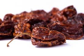 Bio Chilischoten Habanero Chocolate Chili Früchte getrocknete 1g, (inkl. Samen) schokoladenbraun fruchtiges Aroma etwas rauchigen feurigen Geschmack, ein echter Geheimtip.