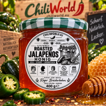 Gourmet Roasted Chili Jalapeño Honig – 400 g