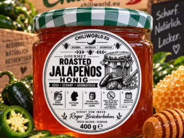 Gourmet Roasted Chili Jalapeño Honig – 400 g